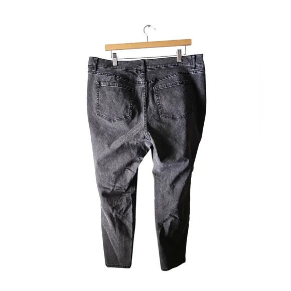 Lane Bryant highrise skinny gray Jeans sz 18 WJ164 - Picture 7 of 8